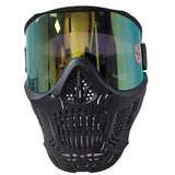 HK Army HSTL Skull Goggle - Black W/ Gold Lens