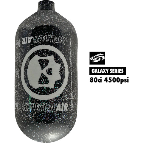 Infamous "Galaxy Series" Hyperlight Air Tank - 80ci (Bottle Only) - Black Hole - BOD 8/21