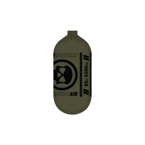 Infamous Skeleton Air Hyperlight" (Bottle Only) 80ci / 4500psi - Earth Tones - Olive / Black - BOD 9-22