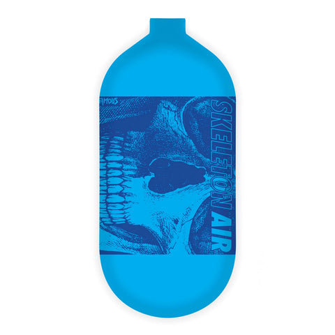 Infamous Skeleton Air "Hyperlight" - Savage Skull - (Bottle Only) 80ci / 4500psi - Light Blue / Blue