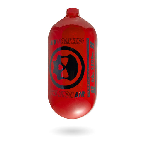 Infamous Skeleton Air Hyperlight "DIAMOND SERIES" (Bottle Only) 80ci / 4500psi - Red / Black