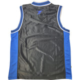 JT Basketball Retro Jersey - Black / Blue - Medium