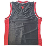 JT Basketball Retro Jersey - Black / Red