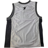 JT Basketball Retro Jersey - Black / White - Small