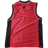 JT Basketball Retro Jersey - Red / Black
