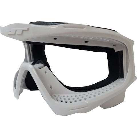 JT Goggle Part - Frame W/Foam - White