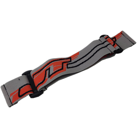 JT Goggle Part - Mask Strap - Gray / Red