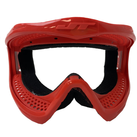 JT Goggle Part - Frame W/Foam - Gloss Red