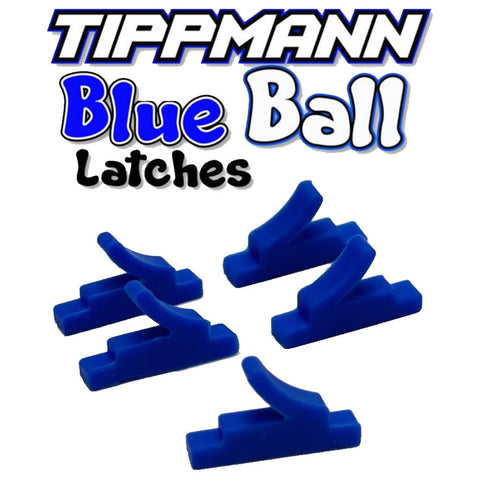 TechT Tippmann Soft Touch Blue Ball Latch - 5 Pack