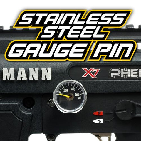 TechT Tippmann Black Stainless Steel Gauge Pin for Phenom